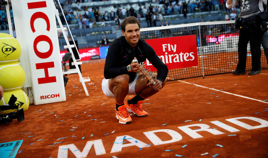 Rafa Nadal volvió a ganar en Madrid