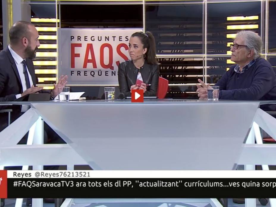 Los graves insultos que Jordi Cañas tuvo que soportar en TV3