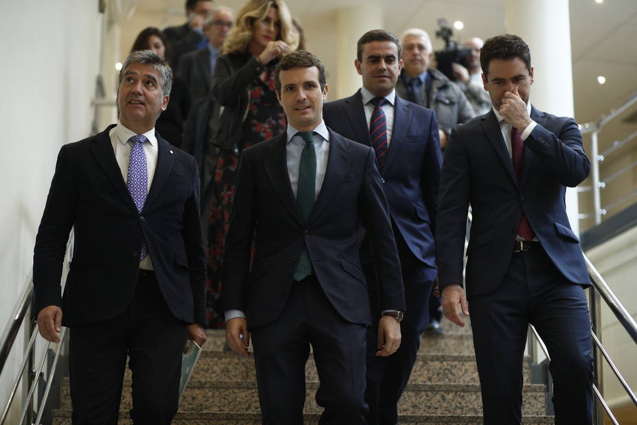 Casado evita comentar las grabaciones de Villarejo en las que se cita a Rajoy: No puedo certificar que son ciertas