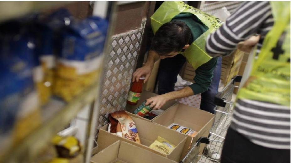 España encabeza la lista europea de donaciones de alimentos con 21 millones de kilos en 2018, según FESBAL