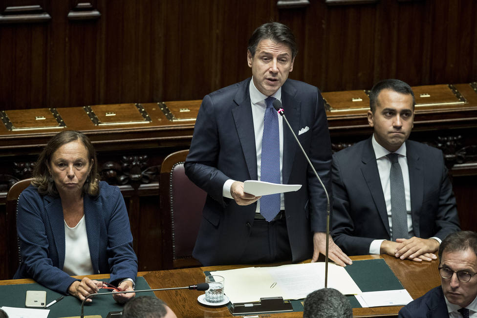 Conte promete una Italia mejor e insta al nuevo Gobierno a dejar de lado litigios y rencores