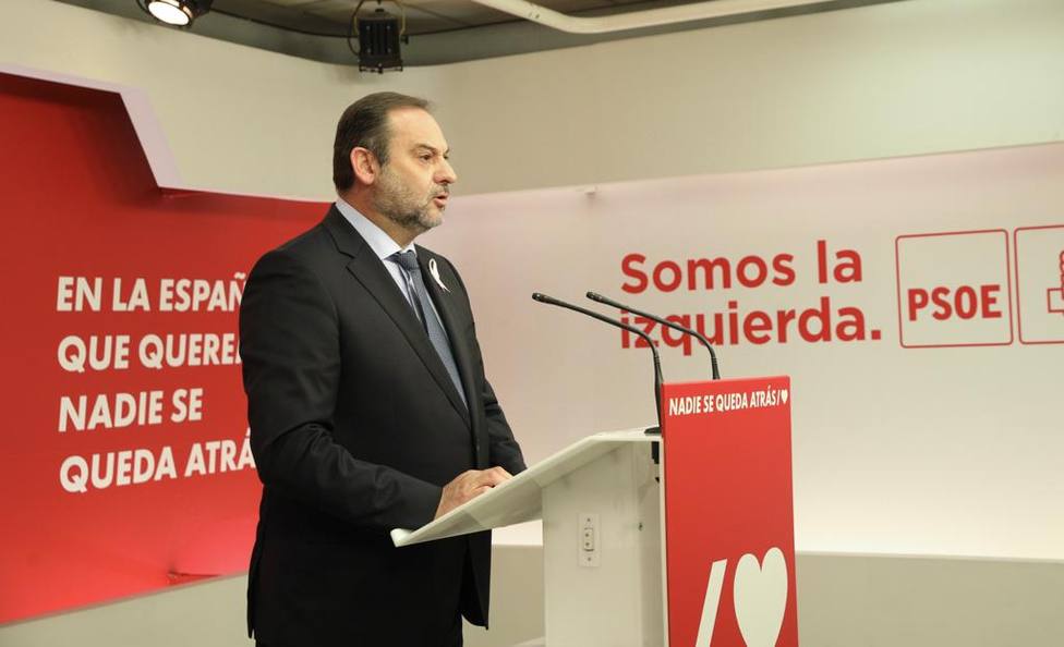 Rueda de prensa de Ábalos tras la reunión de la Ejecutiva Federal del PSOE