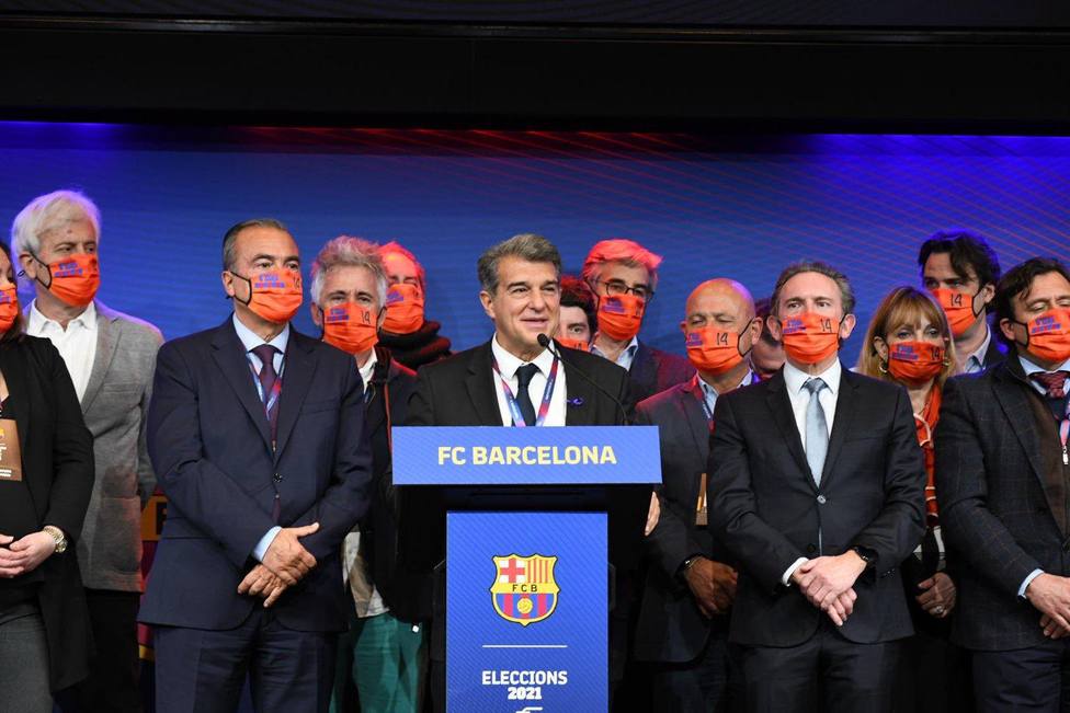 Joan Laporta toma posesión como nuevo presidente del Barcelona
