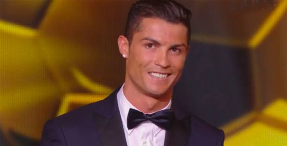 Cristiano Ronaldo, durante la Gala del Balón de Oro en Zurich. REUTERS