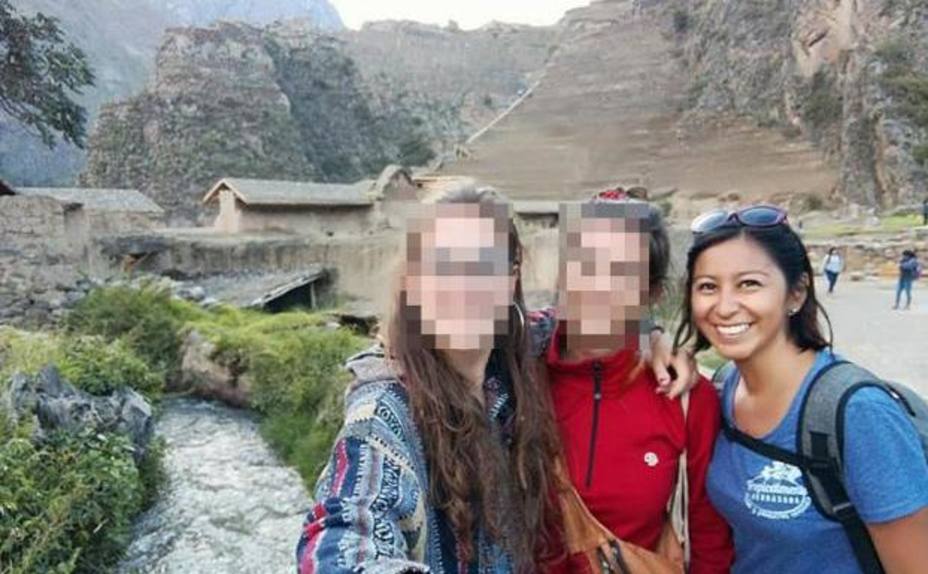La española desaparecida en Perú murió en un accidente de tirolina