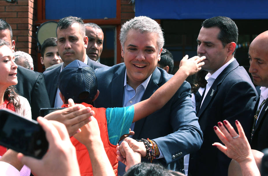 Iván Duque gana las elecciones colombianas