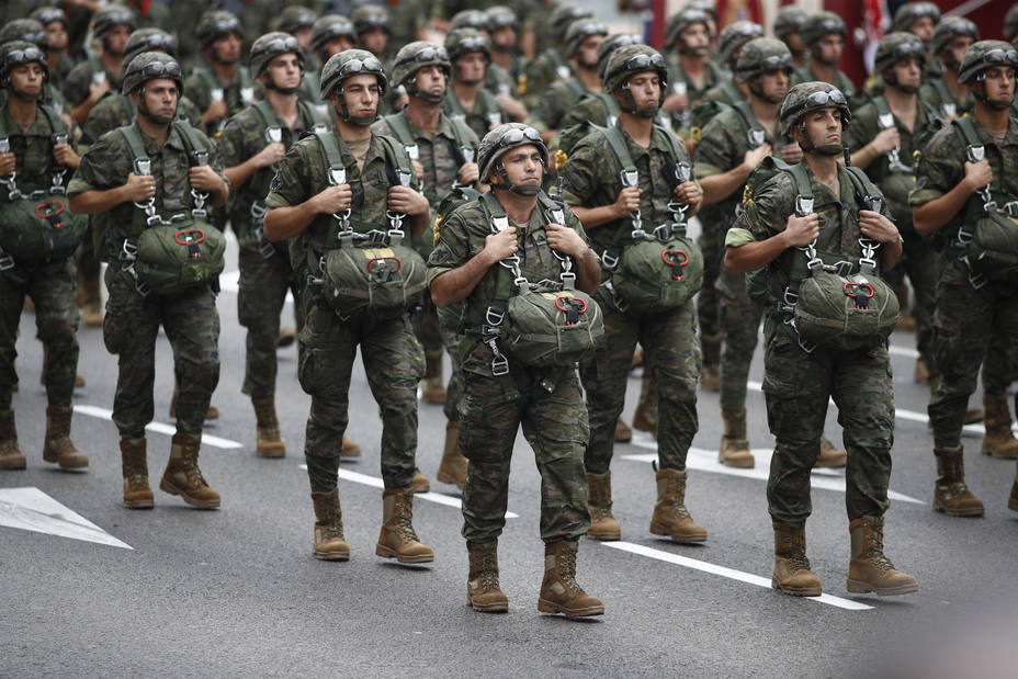 ERC defenderá este martes en el Congreso suprimir los desfiles militares y todo gasto superfluo de exhibición militar