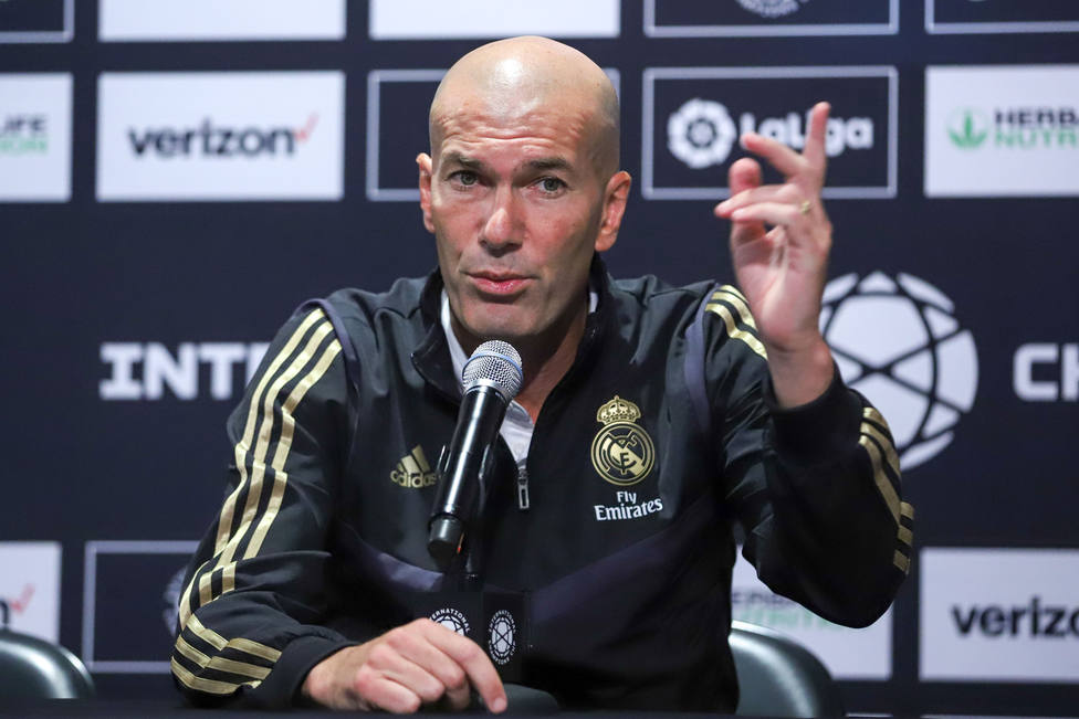 Zidane: No voy a contar nada, puede pasar cualquier cosa en tres semanas