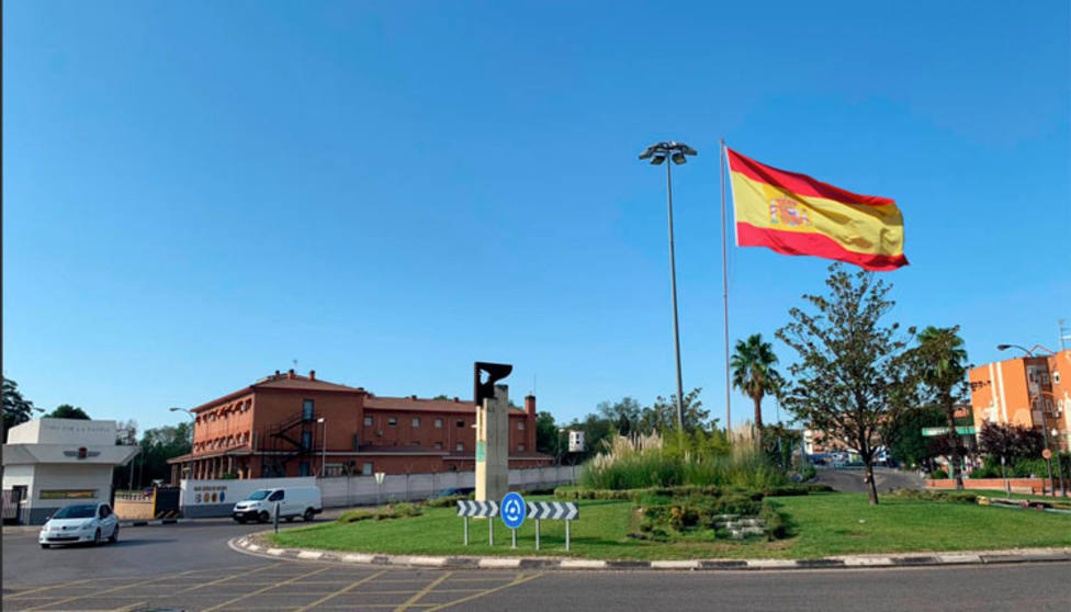 El PSOE se niega a colocar la bandera de España en una rotonda de Getafe
