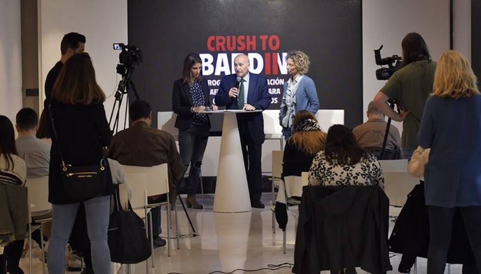 Gorka Martínez, director general de BBK presenta el programa Bardin