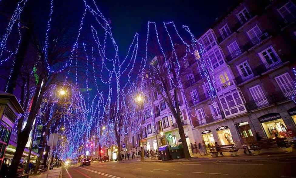 Iluminación navideña en Bilbao