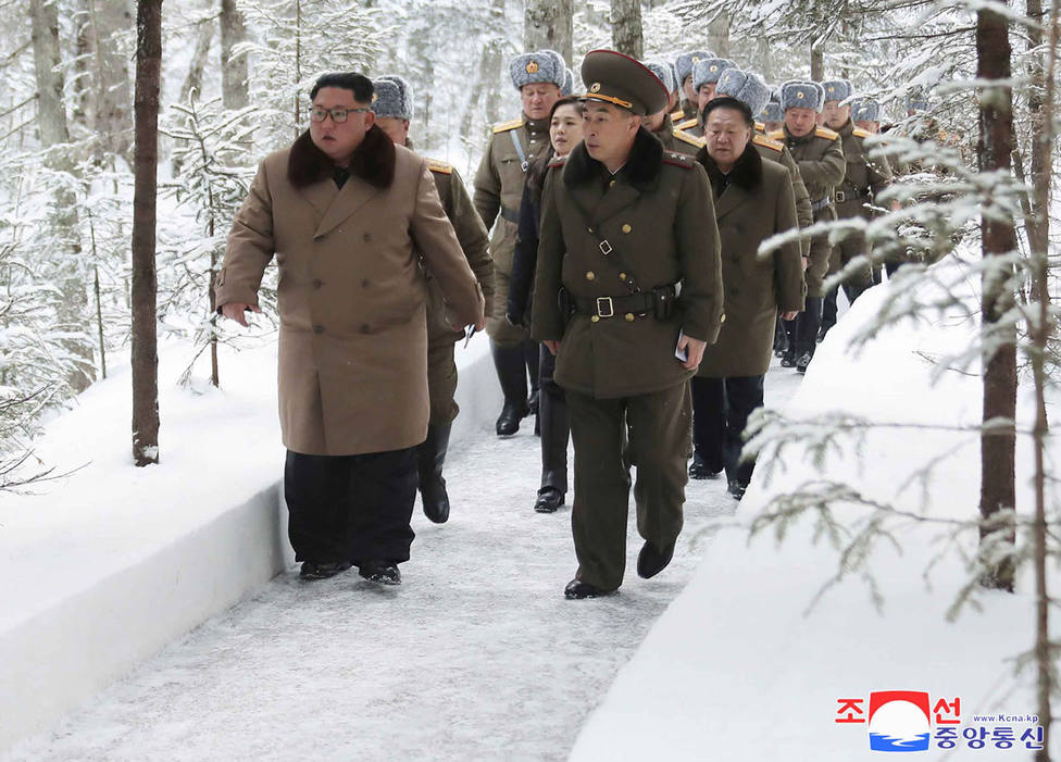 Kim Jong-un en imagen de archivo