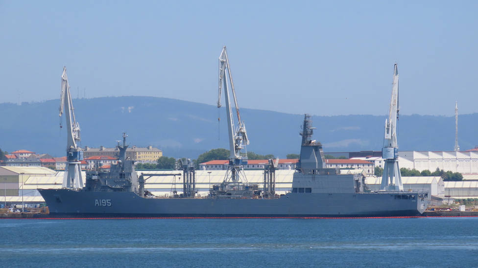 Buque AOR que Navantia Ferrol está construyendo para la Armada de Australia - FOTO: José R. Montero