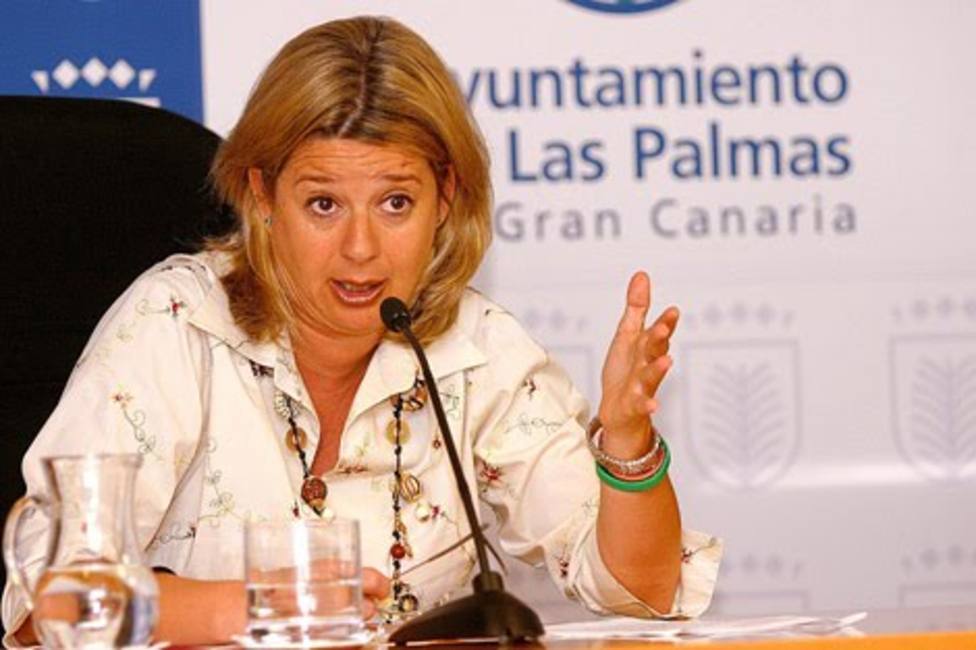 Pepa Luzardo, portavoz de los populares en Las Palmas de Gran Canaria