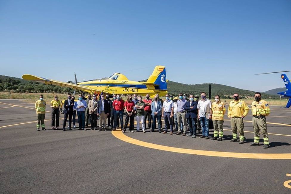 La renovaciÃ³n del aerÃ³dromo Quinto de Don Pedro de Los YÃ©benes entra en funcionamiento tras un millÃ³n de euros invertido