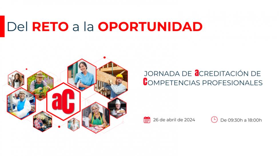 350 asistentes participarán el 26 de abril en la jornada “del Reto a la Oportunidad” sobre acreditación de competencias profesionales Comunidad de Madrid