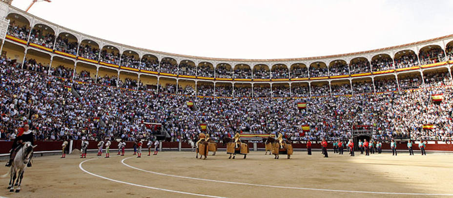 La plaza de toros de Las Ventas será un año más el epicentro del mundo taurino durante mayo y junio. ARCHIVO
