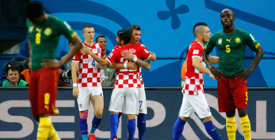 El partido entre Croacia y Camerún, sin sospechas por parte de la FIFA (Reuters)