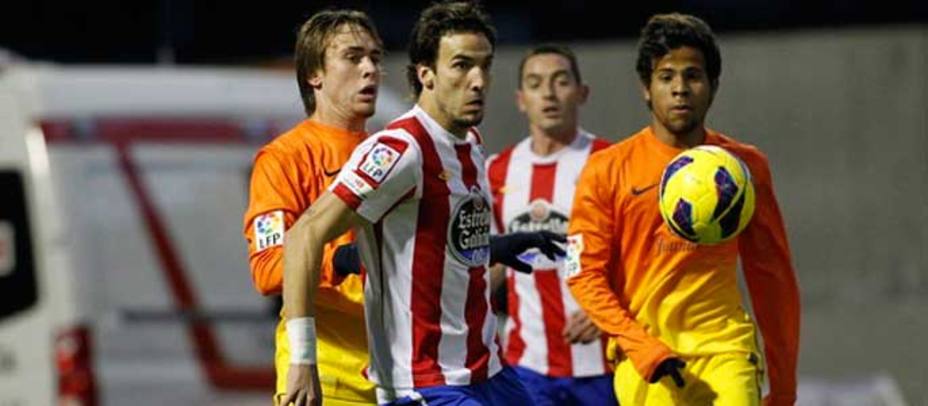 Óscar Díaz jugará en Primera con el Almería (udalmeriasad.com)