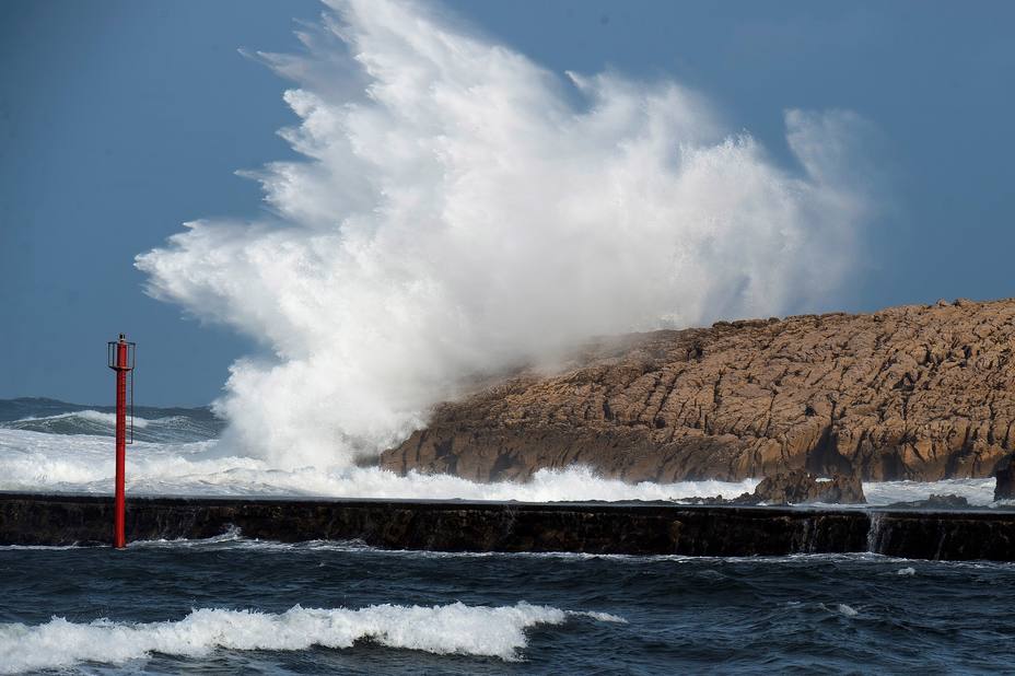 El viento alcanza rachas de 113 kilómetros en Tresviso y 110 en Santander