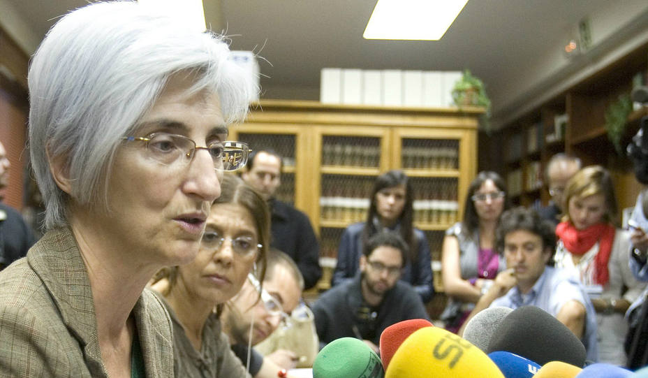 La fiscal jefe de Sevilla, María José Segarra. EFE
