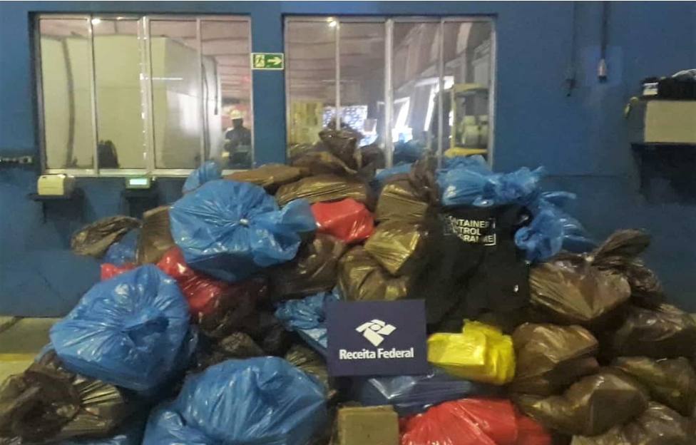 Decomisan en Brasil 1,7 toneladas de cocaína con destino el puerto de Cartagena