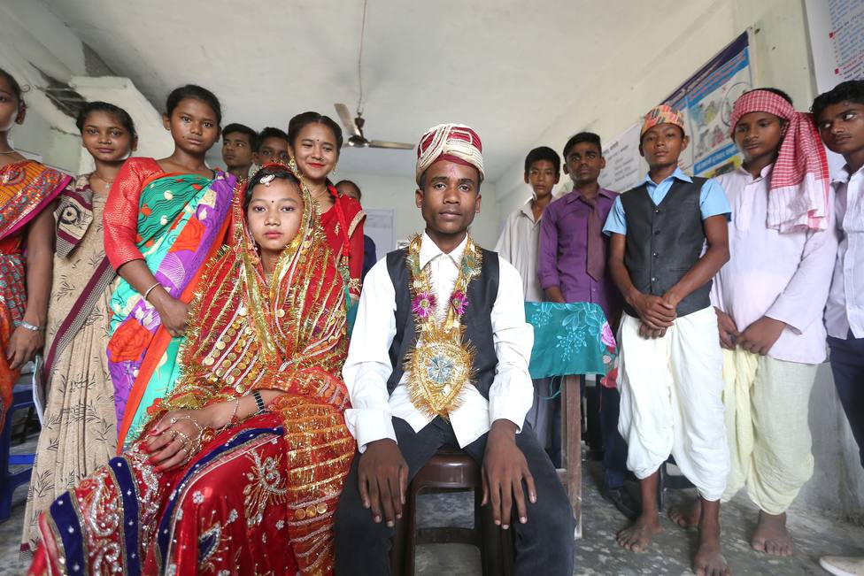 UNICEF alerta de que 115 millones de hombres se casaron siendo aún niños