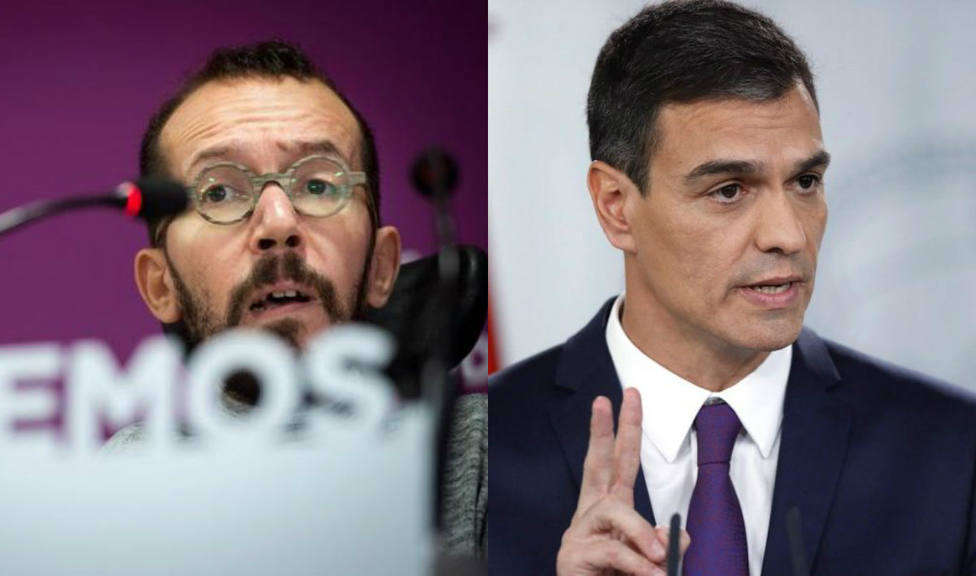 La rotunda acusación de Echenique a Pedro Sánchez por su veto a Pablo Iglesias