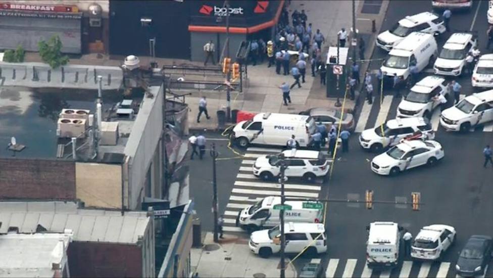 Así han sido los momentos de tensión durante el tiroteo de Filadelfia