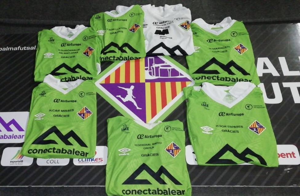 Palma Futsal lucirá en sus camisetas los nombres de hospitales de Baleares