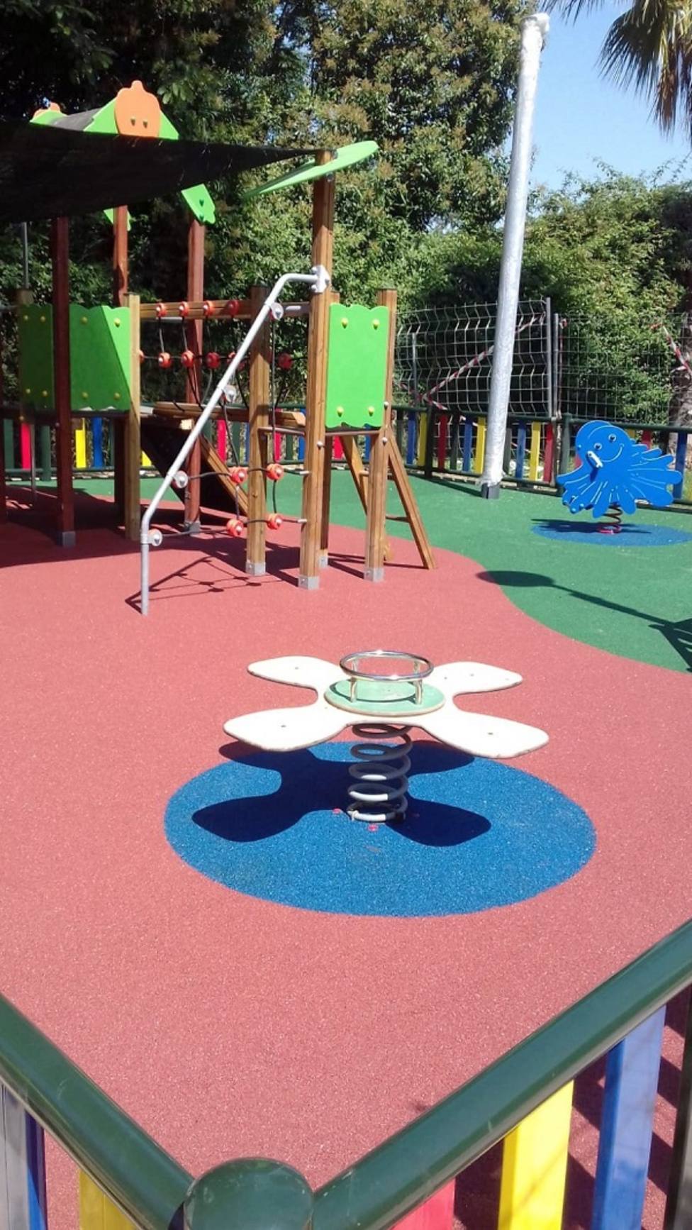 Los vecinos de Barriomar contarán con un nuevo parque infantil entoldado de 200 m2