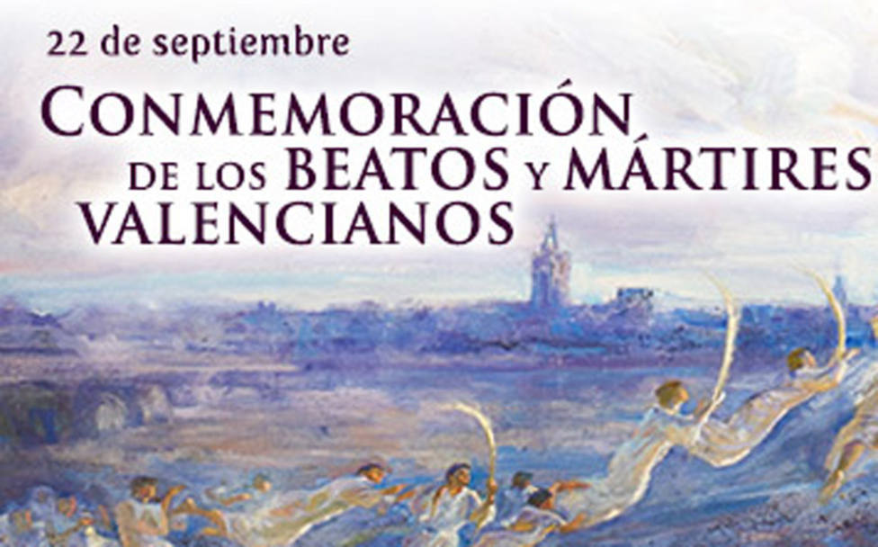 Cartel conmemorativo de los mártires valencianos beatificados