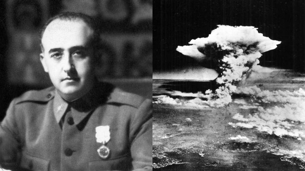 Los fantasmas de Franco tras la hecatombe de la bomba nuclear de Hiroshima