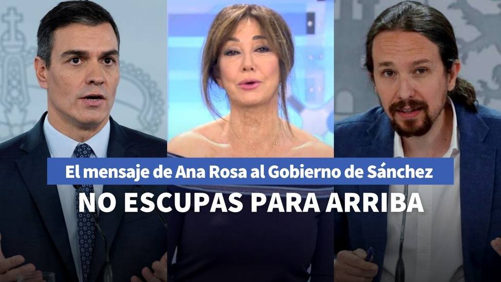 Ana Rosa Quintana y el Gobierno