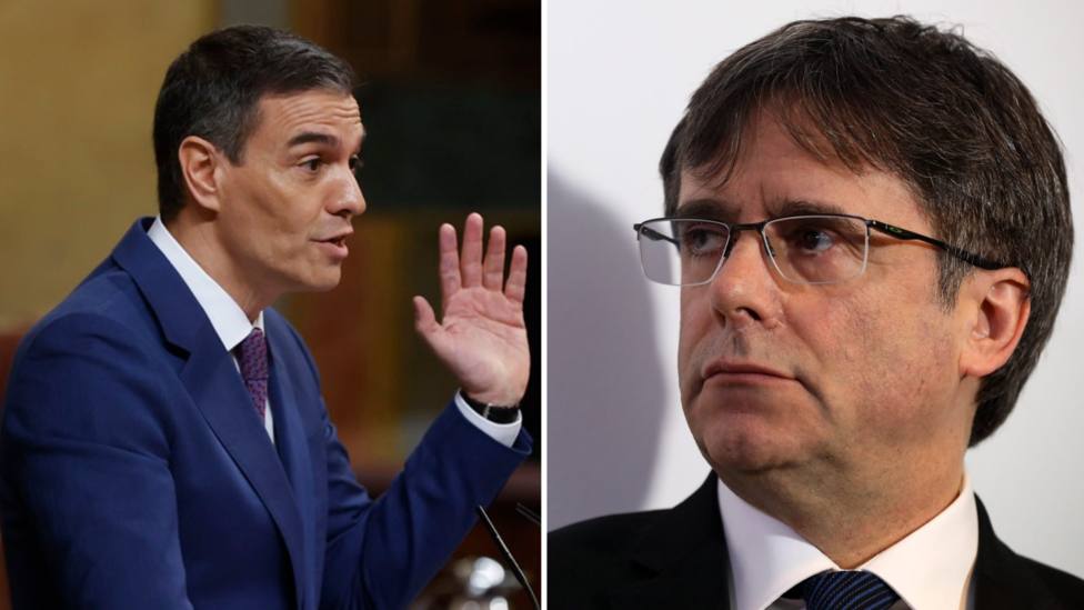 ¿Qué le parece que Sánchez y Puigdemont usen un mediador internacional para negociar su amnistía?