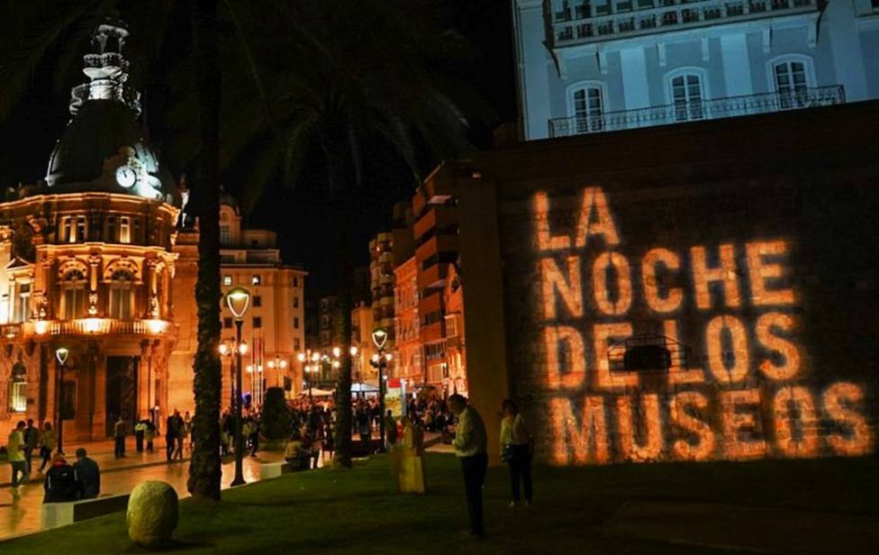 Centro de Cartagena en la Noche de los Museos