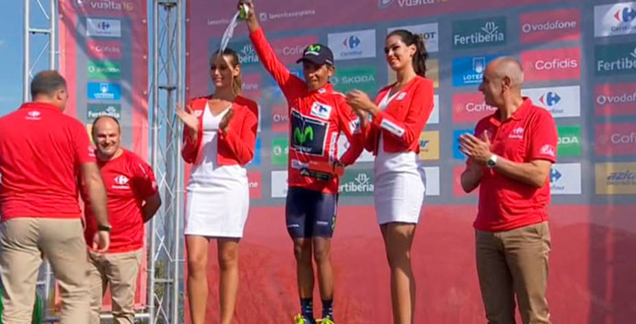 Nairo Quintana, gran triunfador de La Vuelta (FOTO - MovistarTeam)