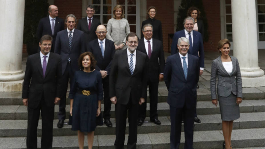 La semana en la que Rajoy anunció en el nuevo Gobierno, en Herrera en COPE. EFE