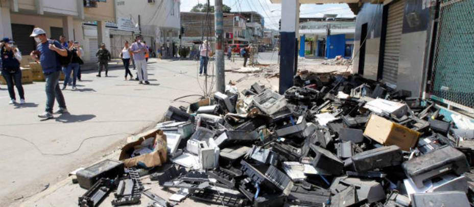 Ecuador tras el terremoto de abril. Archivo. Reuters