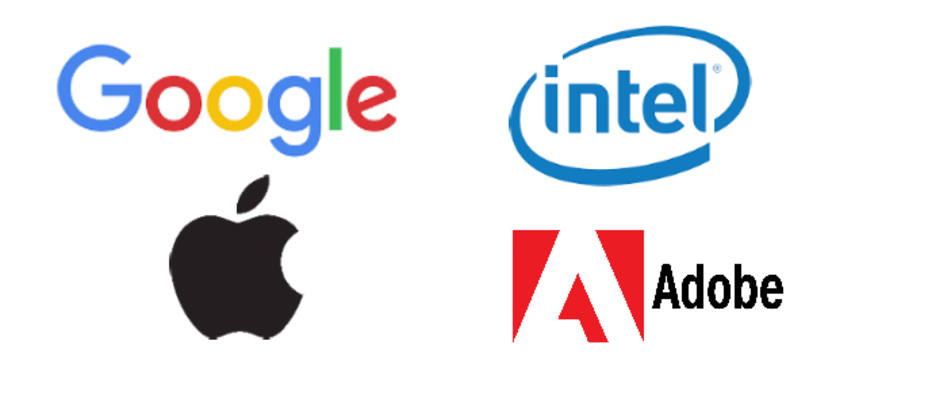 Logos de las cuatro empresas demandadas