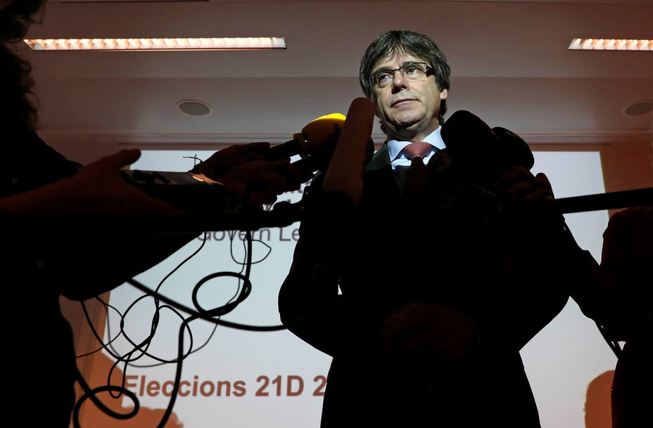 Puigdemont vuelve a vetar a la prensa española en Bruselas