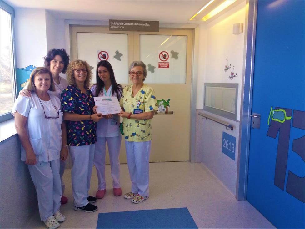 Premio a la unidad de cuidados pediátricos intermedios del Santa Lucía