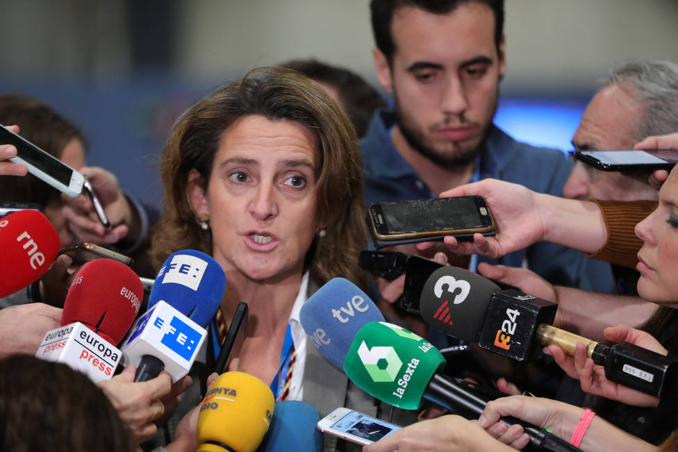 Teresa Ribera admite tensión entre los países que quieren avanzar y los que no y un stand by en la negociación