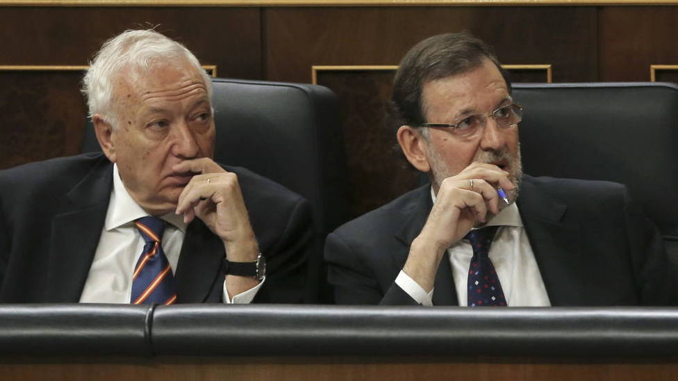 Margallo presenta su libro en el que habla de Saénz de Santamaría y el distanciamiento con Rajoy