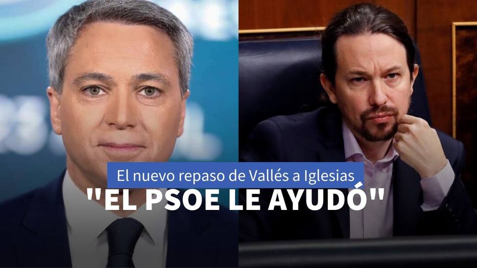 Vicente Vallés y Pablo Iglesias