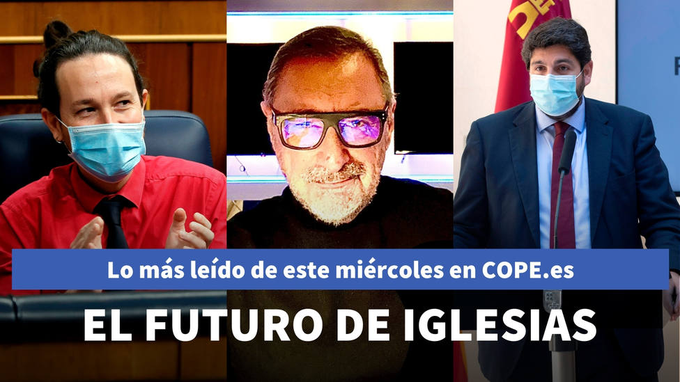 Herrera saca a la luz el futuro de Iglesias tras las elecciones, entre lo más leído de este miércoles