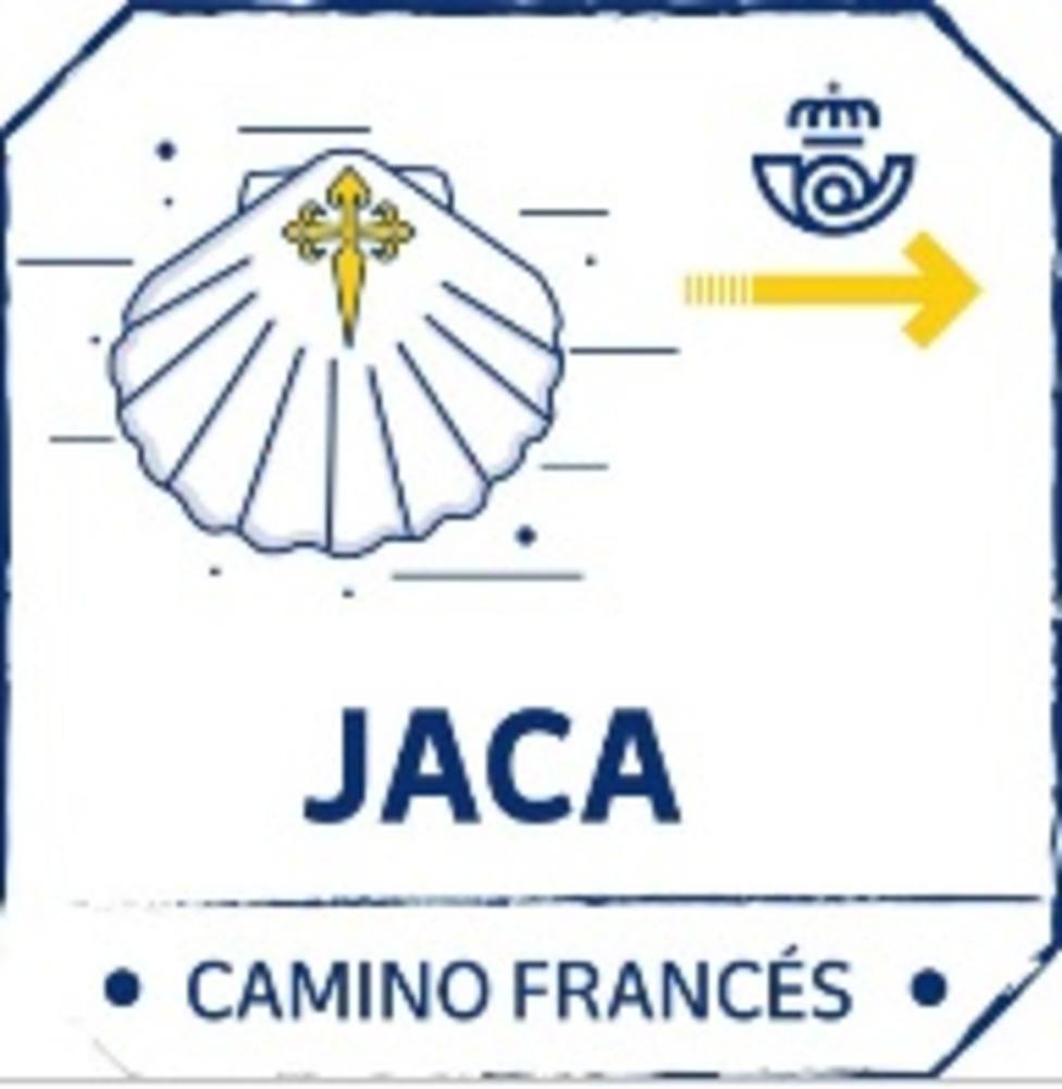 Sello específico para la credencial digital del peregrino en Jaca