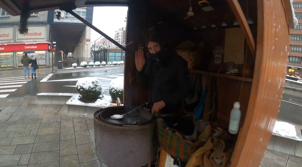 Los siete puntos de venta de castañas asadas en Logroño