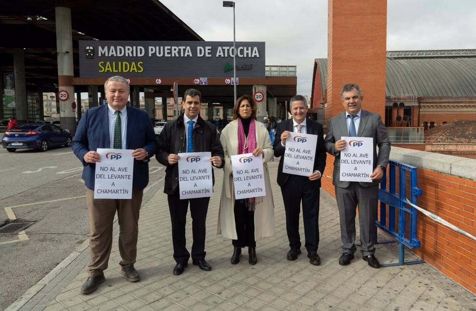 El PP rechaza el cambio de Atocha a ChamartÃ­n de los trenes que llegan desde la RegiÃ³n de Murcia a Madrid