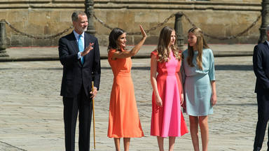 La Familia Real celebra el Día de Galicia en Santiago de Compostela